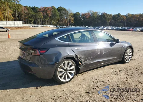 2018 Tesla Model 3 из США, поврежденный, VIN 5YJ3E1EB4JF090819